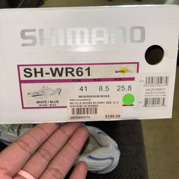 NWT! Shimano Bicycle Shoes sz 8.5 - Picture 5 of 5